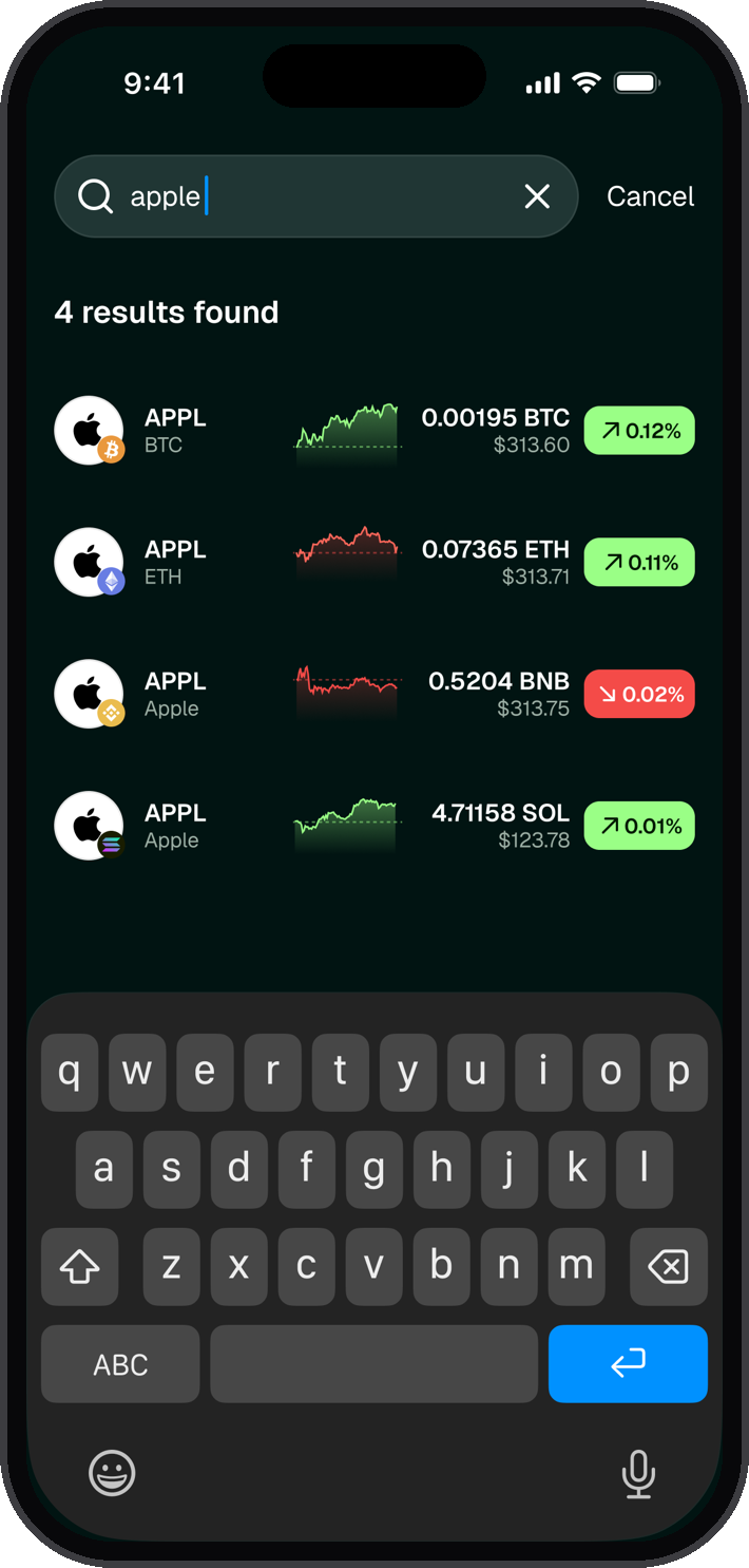 Cubit market search